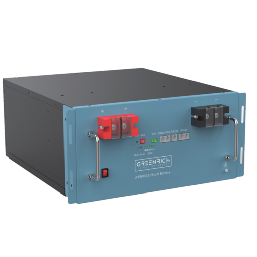 Greenrich UP5000 Lithium LifePO4 Battery – 1.5C / 4.9KWH / 7.5KW