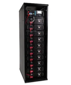 HUBBLE HV-512 Battery Rack – 512V / 51.2KW (10 Packs of 16 Cell LiFePO4 Battery Systems)