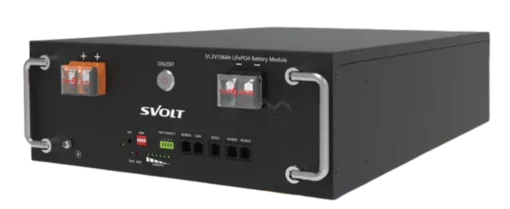 Esener 51.2V 5.12kWh 100Ah LiFePo4 Lithium Rack-Mounted Battery